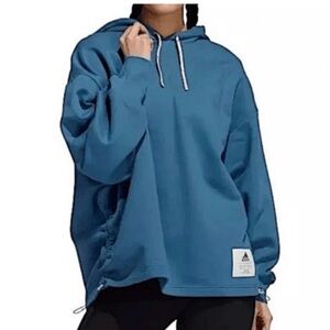 Adidas Oversized Women's Teal Hoodie